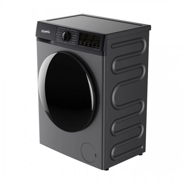 Samix fully automatic washing machine, 10 kg, dark grey color SNK-WM10KGDG