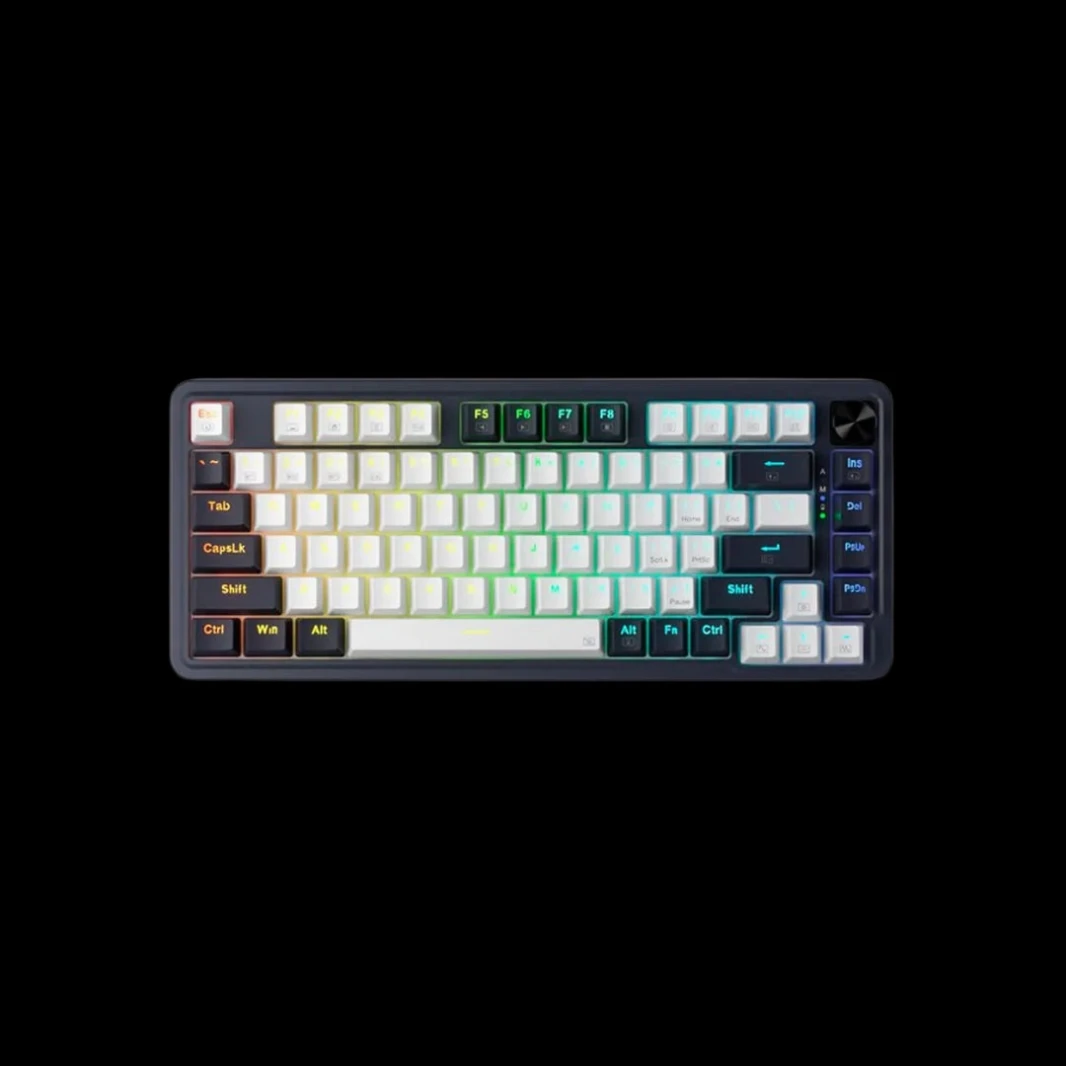 Redragon K673 Pro 75 ٪ اللوحة اللاسلكية RGB RGB