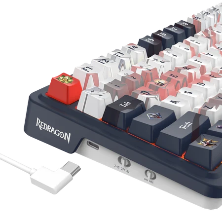 Redragon K686 Pro Se 98 Keys Wireless Gasket RGB Gaming Keyboard