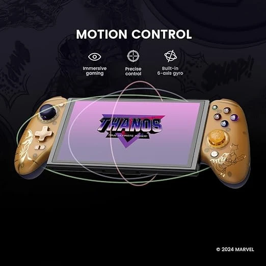 Gamesir G8 Plus Controller Game Mobile Game لـ Switch & IOS & Android & Tablets ، اللاسلكي اللاسلكي - Hall Effect Mownsticks & Triggers مناسبة لـ PlayStation ، Link Steam ، PubG Mobile ، Call of Duty (G8 Plus Thanos)