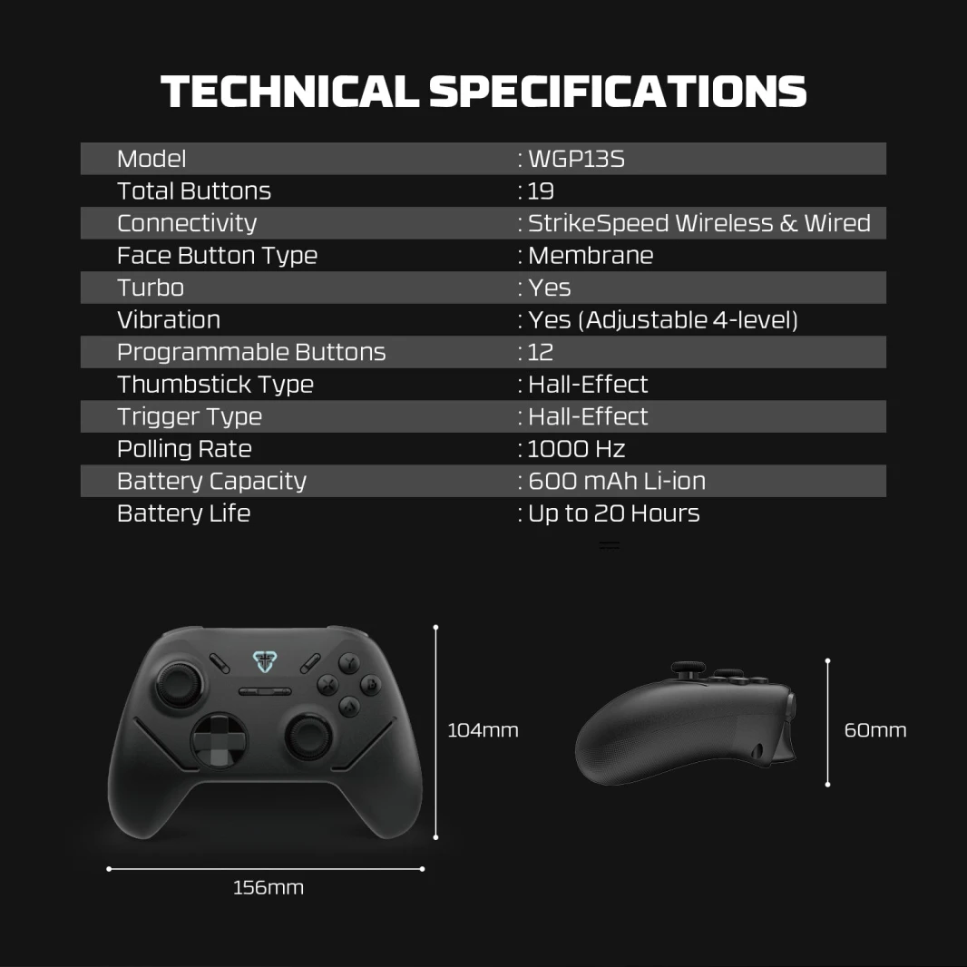 وحدة تحكم Fantech Shooter II WGP13S