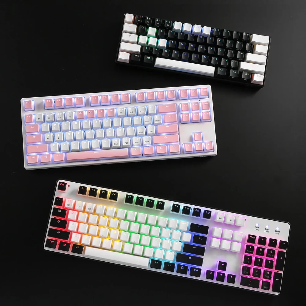 Redragon A130 Pudding Keycaps, 104 Keys