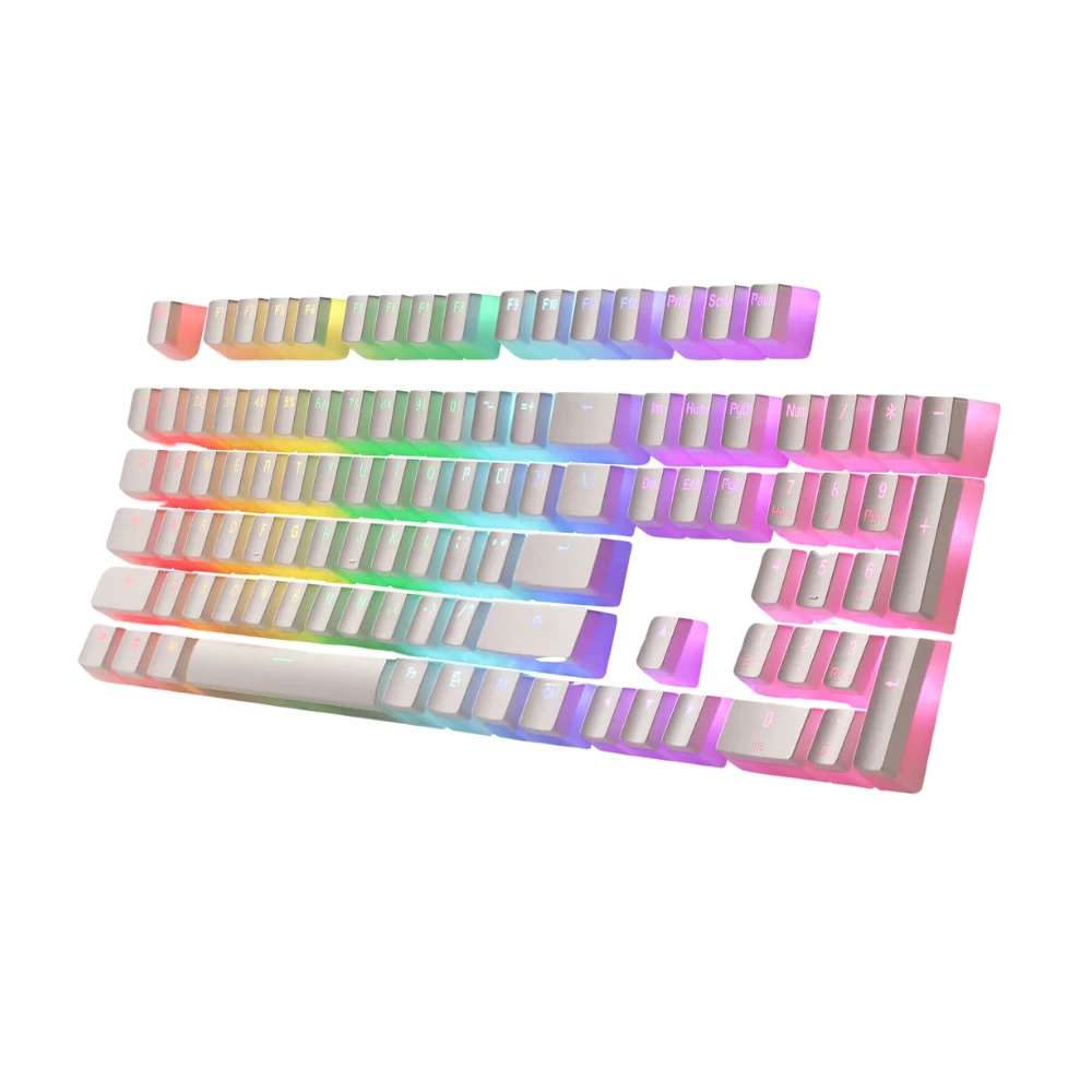 Redragon A130 Pudding Keycaps ، 104 مفاتيح