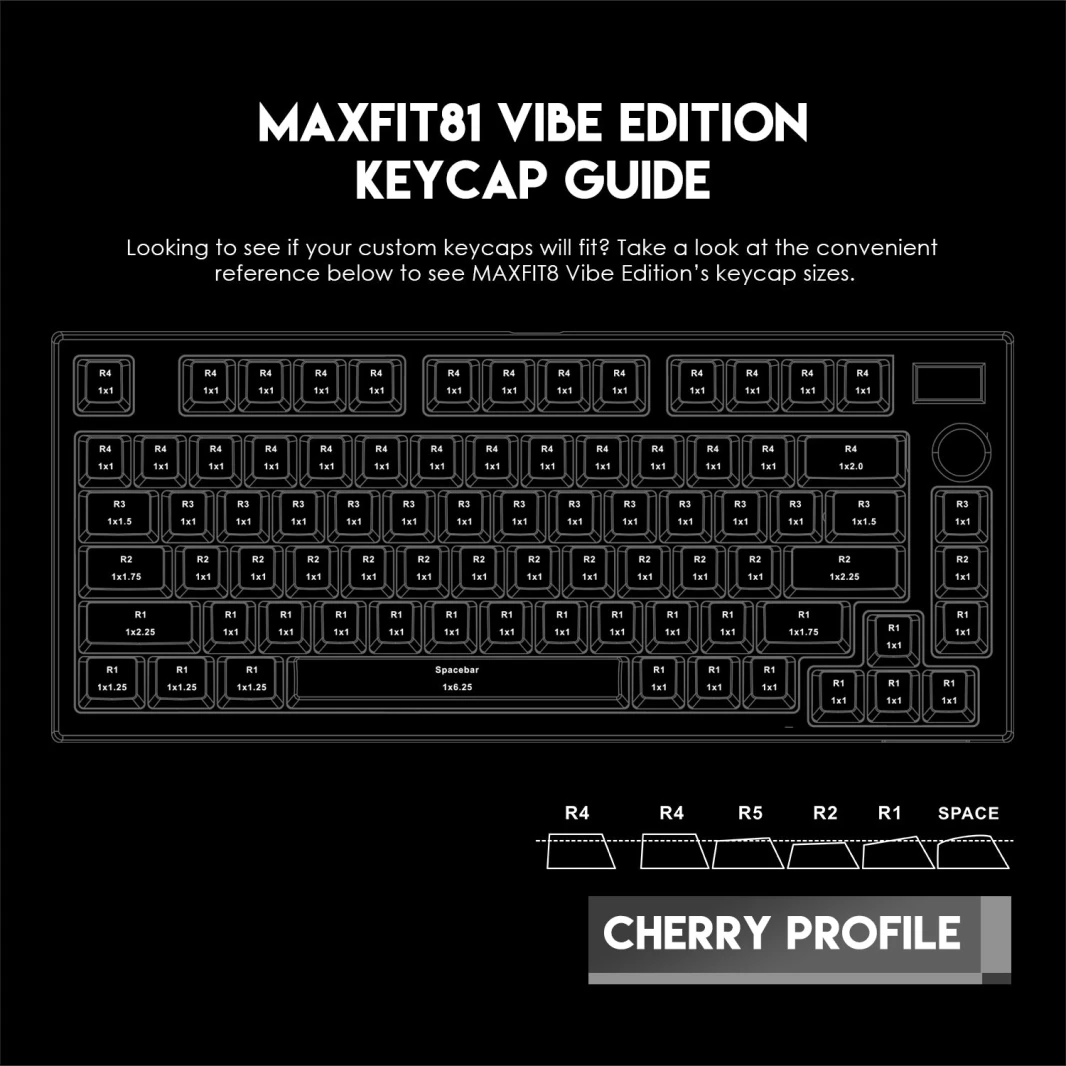 Fantech MaxFit81 Mk910 Vibe Grand Cobalt Edition لوحة المفاتيح الميكانيكية