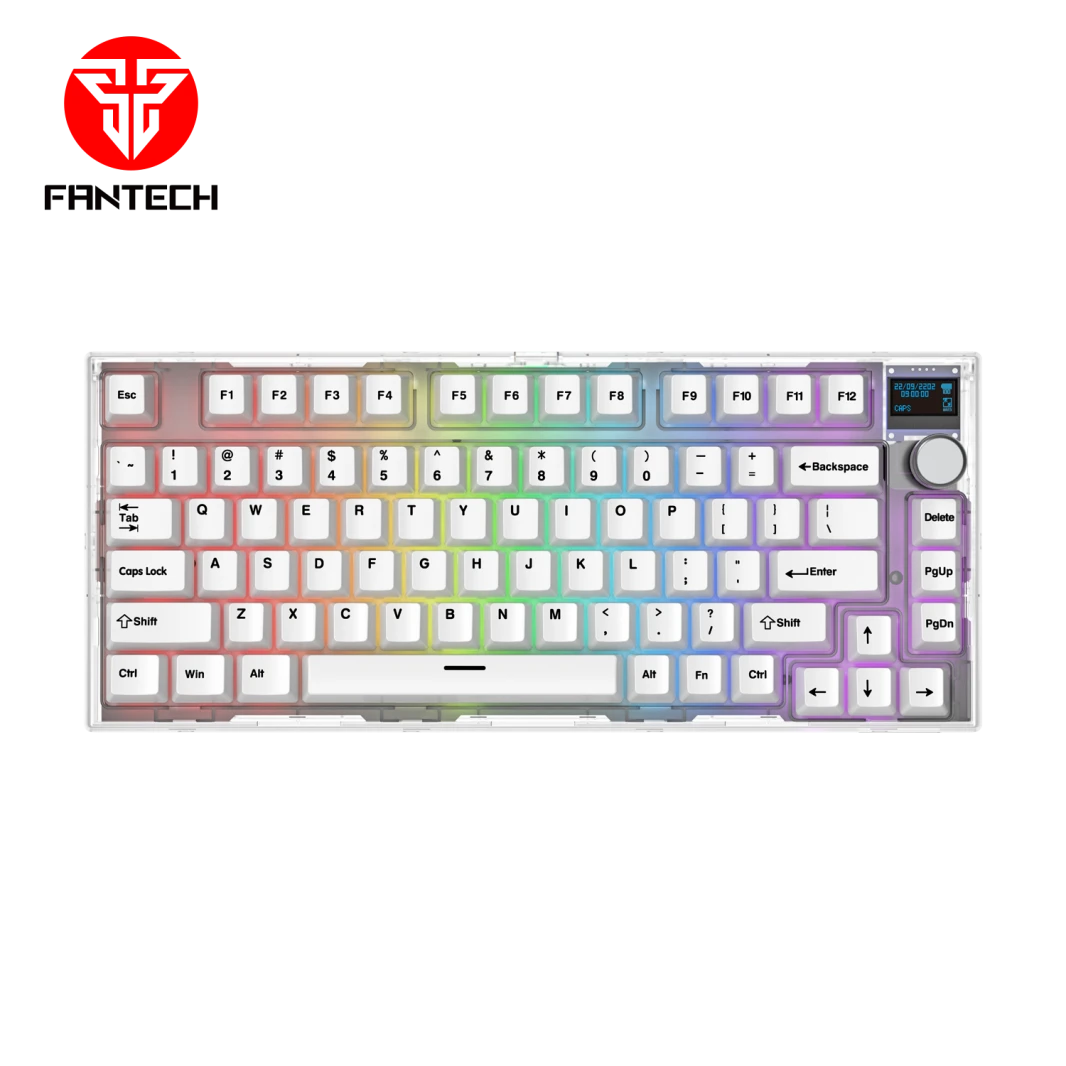 Fantech MaxFit81 Mk910 PBT Frost Wireless Mechanical Gaming Keyboard