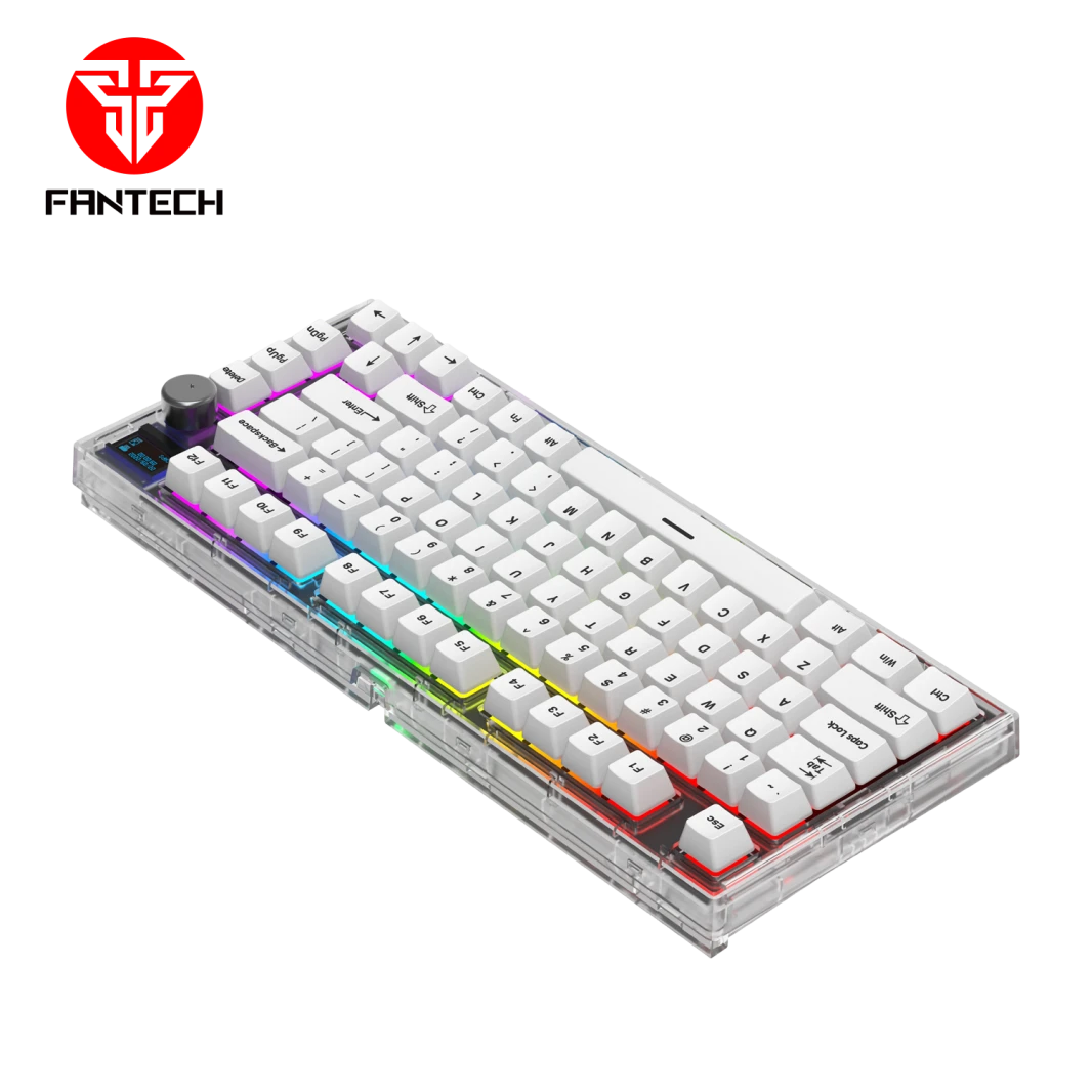 Fantech MaxFit81 Mk910 PBT Frost Wireless Mechanical Gaming Keyboard