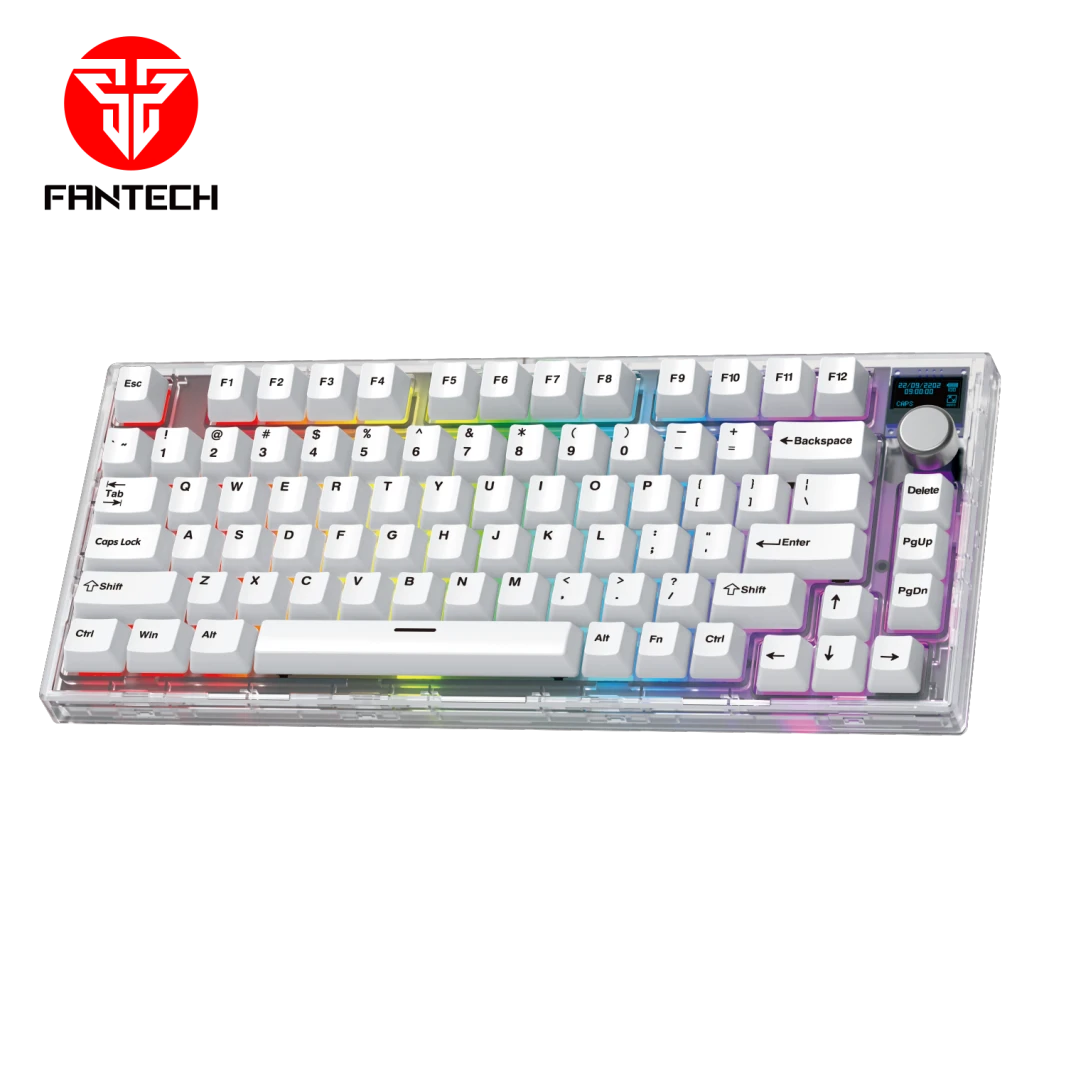 Fantech MaxFit81 Mk910 PBT Frost Wireless Mechanical Gaming Keyboard