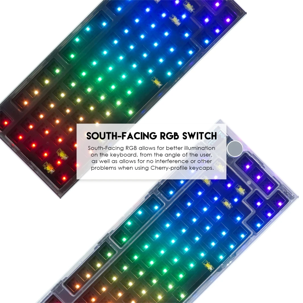 Fantech MaxFit81 Mk910 PBT Frost Wireless Mechanical Gaming Keyboard