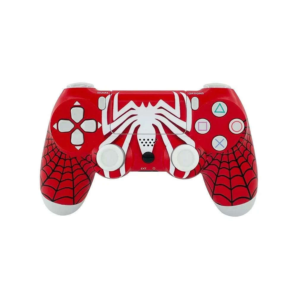 اللاسلكي BT Gamepad لعنكبوت وحدة التحكم PS4