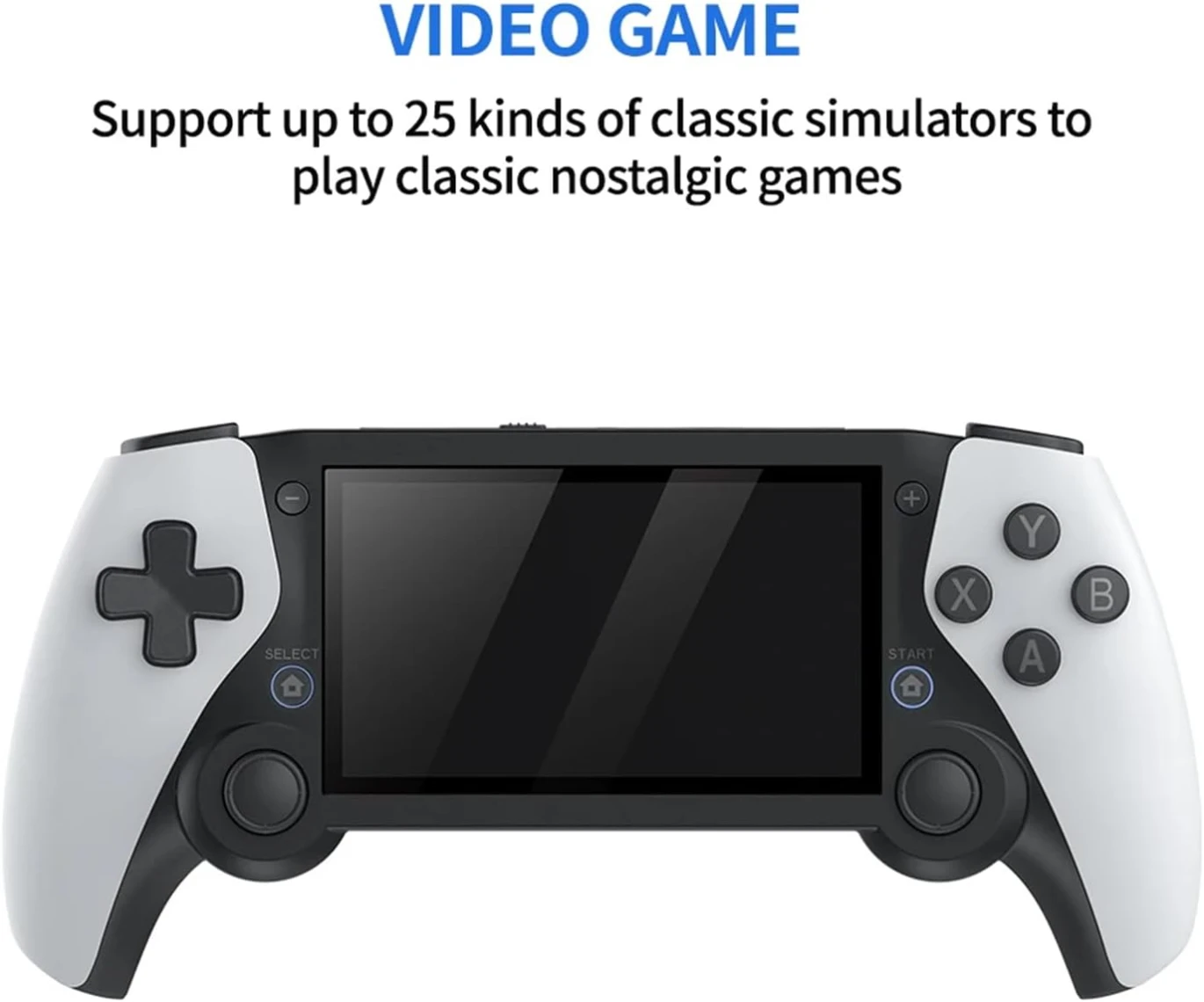 M25 Game Game Console Television HDMI متوافق 4.3 بوصة 64G 20000+ألعاب 80*272 شاشة LCD HONEHELD HDTV Game Dual Wireless Gift