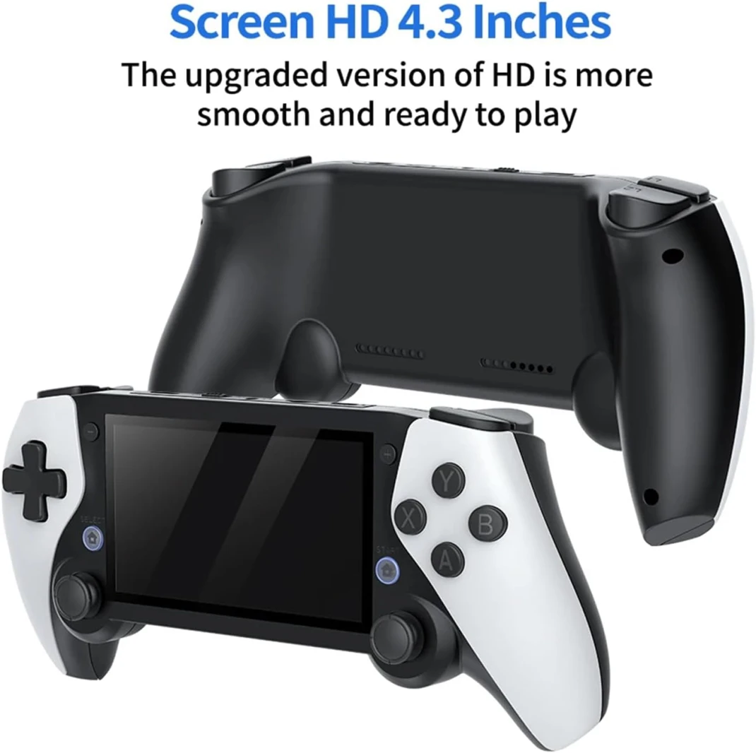 M25 Game Game Console Television HDMI متوافق 4.3 بوصة 64G 20000+ألعاب 80*272 شاشة LCD HONEHELD HDTV Game Dual Wireless Gift
