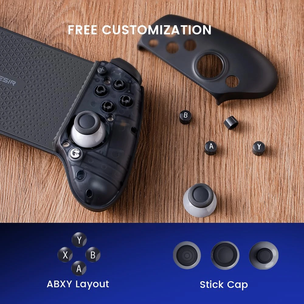 Gamesir G8 Plus Controller Bluetooth Mobile Game Controller لـ Switch & IOS & Android & Tablets ، لوحة ألعاب لاسلكية مع تأثير القاعة