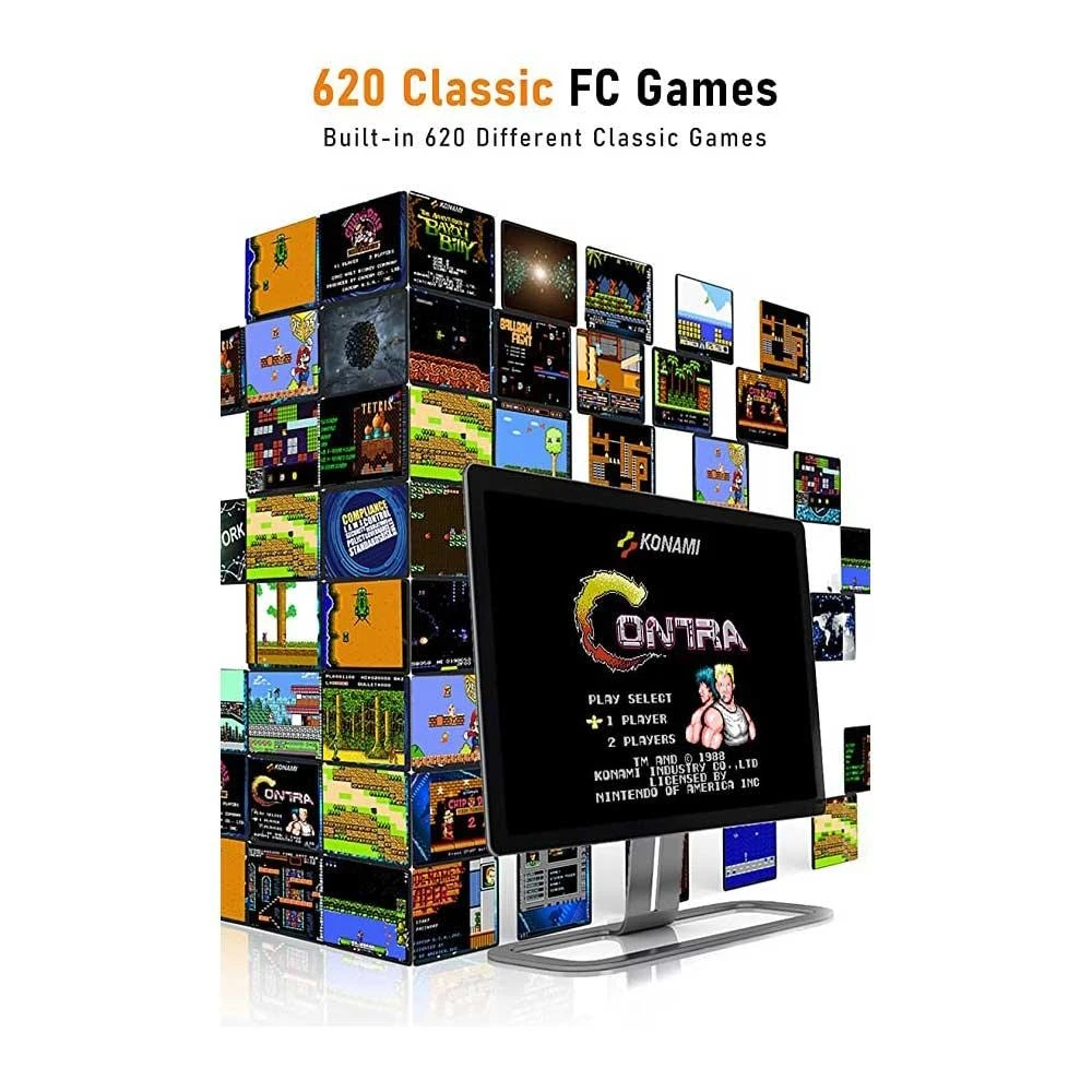 الكلاسيكية Retro Game Console Mini Video Game Armons مع 620 لعبة - إخراج AV