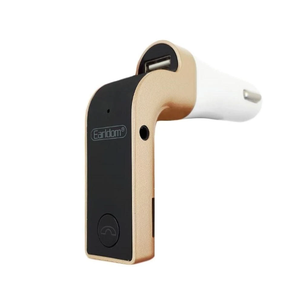 جهاز إرسال FM ، Earldom ، M7 ، Bluetooth ، USB ، 2.5A