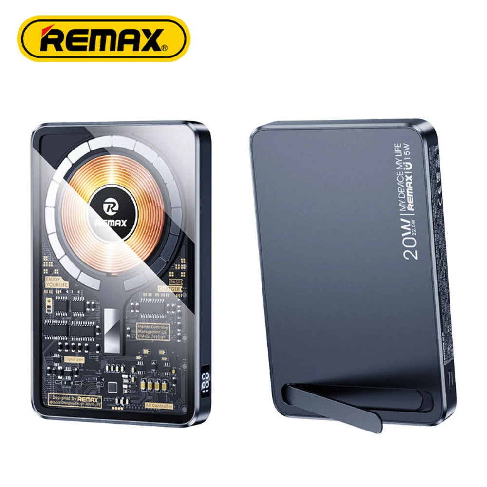 Remax PD20W+QC22.5W MAGNECT Wireless Charging Power Bank 10000MAH