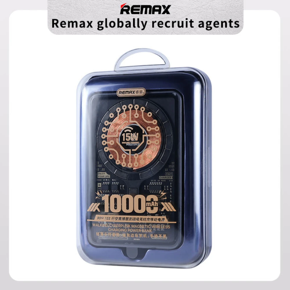 Remax PD20W+QC22.5W MAGNECT Wireless Charging Power Bank 10000MAH