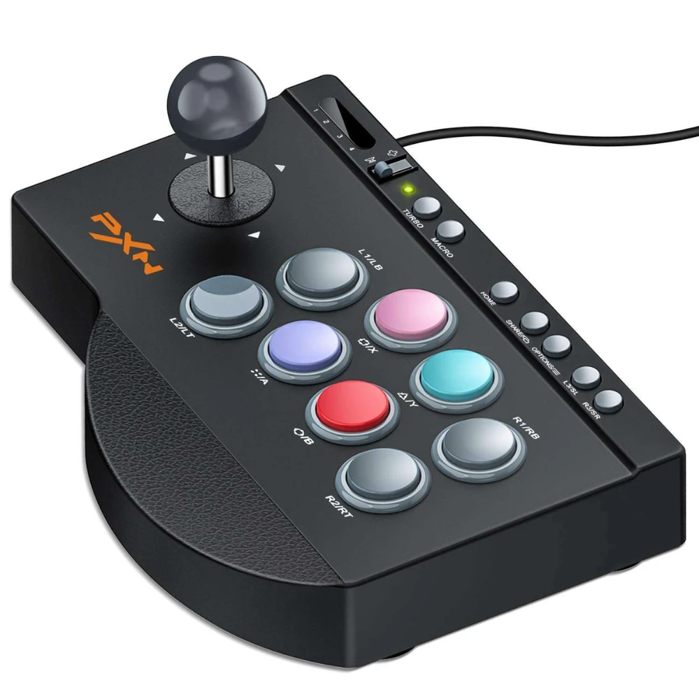 PXN 0082 arcade عصا التحكم للكمبيوتر/PS3/PS4/Xbox One/Switch