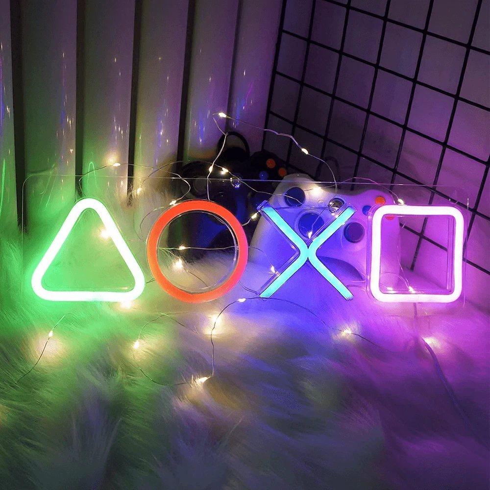 أيقونة PlayStation أيقونة Neon LED