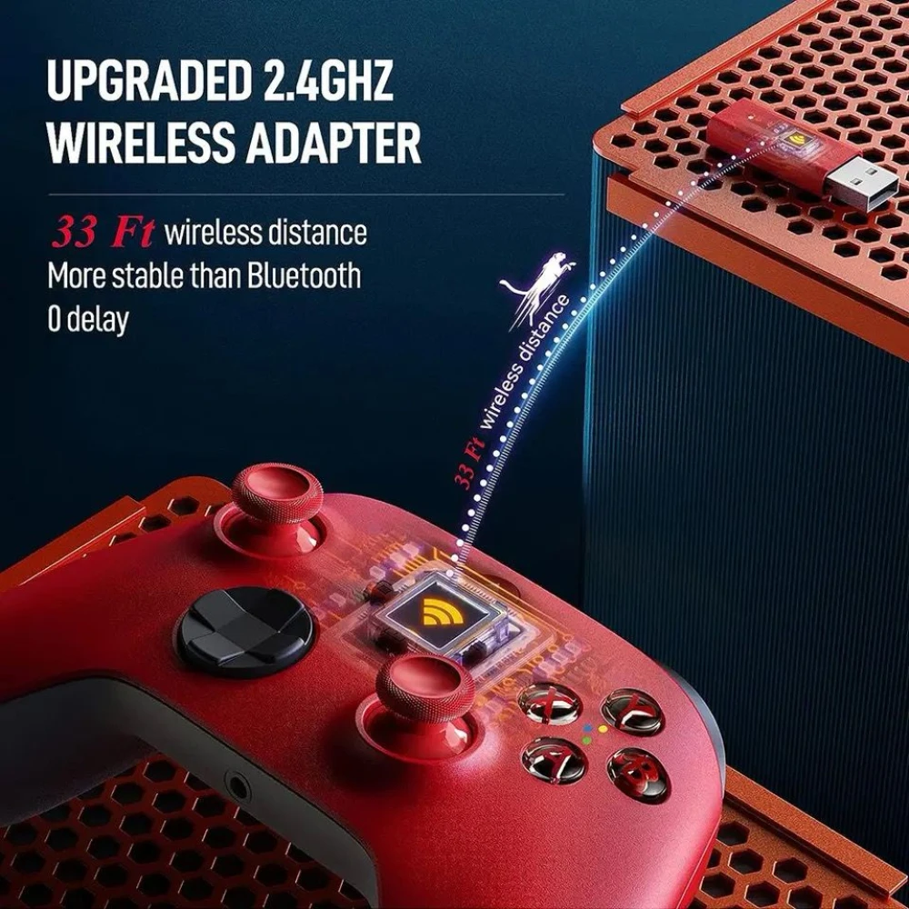 Wireless 2.4g Controlle للكمبيوتر الشخصي