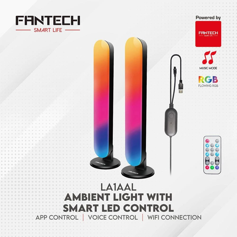 Fantech La1aal Ambient Light مع التحكم الذكي LED