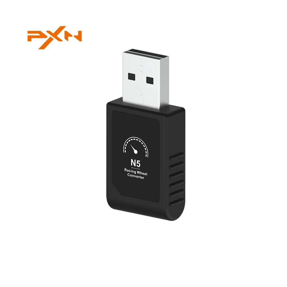 N5 Racing Wheel Converter Wireless استقبال USB Bluetooth لـ PlayStation 5 Gaming Teadering Wheel
