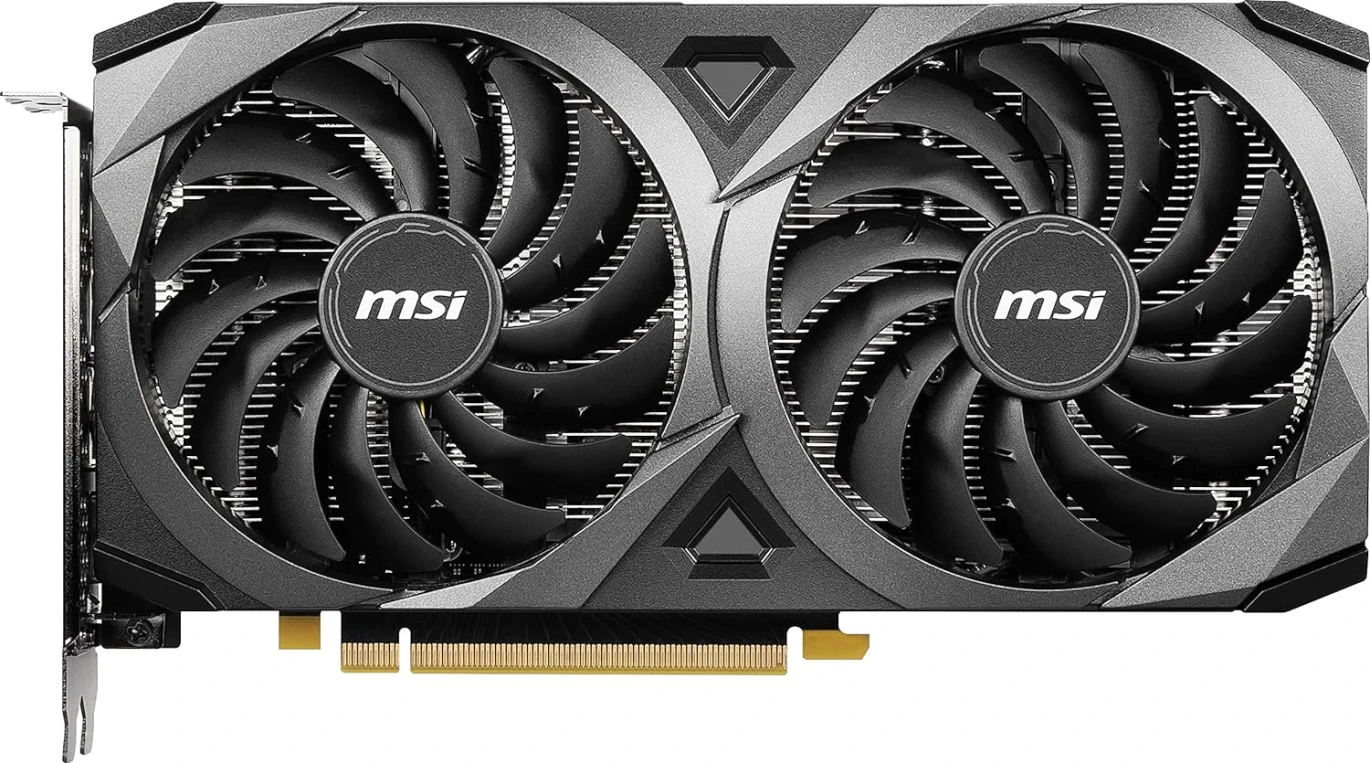 MSI Gaming Geforce RTX 3060 12GB 15 GBPS GDRR6 192-BIT HDMI/DP PCIE 4 TORX TWIN FAN AMPERE OC CARD