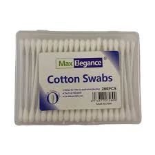 Cotton Swabs – Spiral & Pointed Tips – Natural Bamboo Sticks for Ears, Makeup & Cleaning – Multi-purpose in Plastic Containers