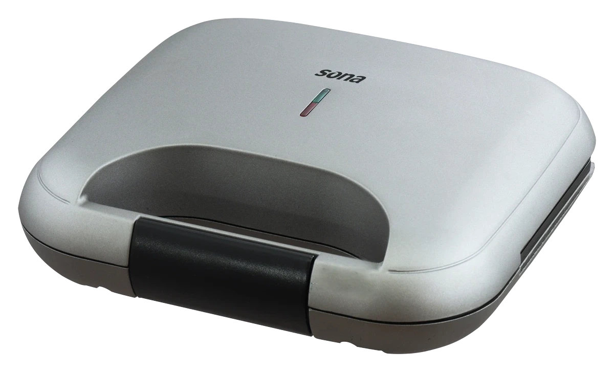Sona Waffle Maker 750W – Makes 2 Waffles with Non-Stick Trays