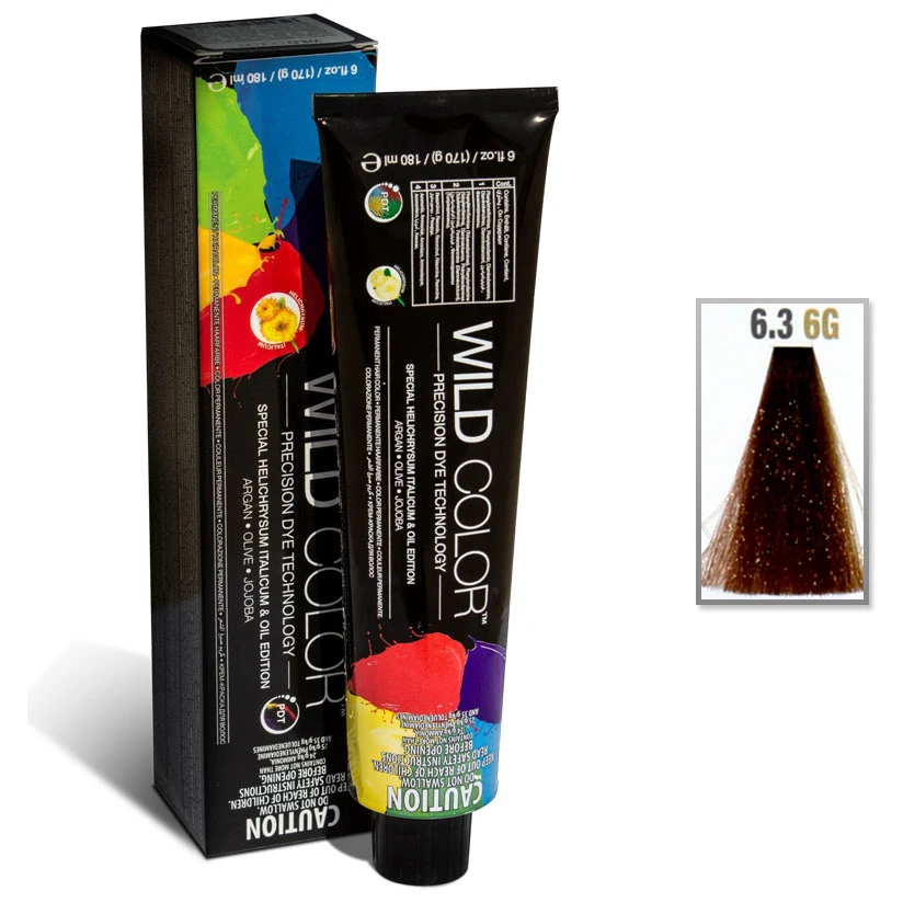 Hair Color Cream Gold 6.3 6G -180ML