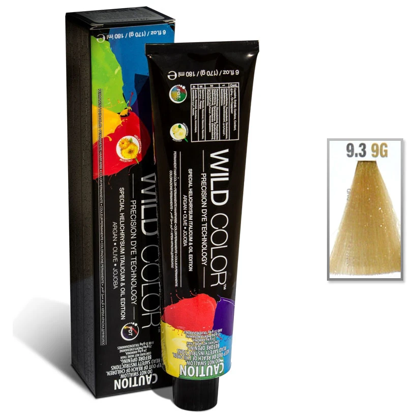 Hair Color Cream Gold 9.3 9G -180ML