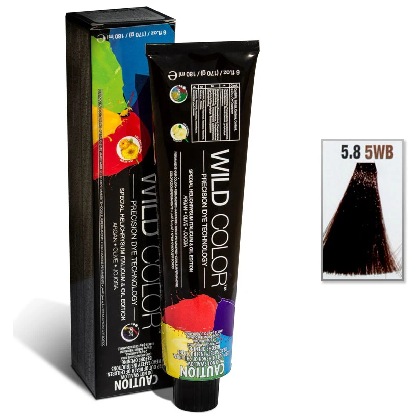 كريم لون الشعر البني 5.8 5wb -180ml