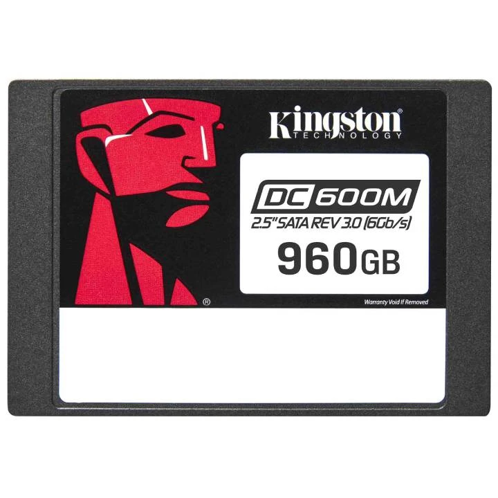 Kingston DC600M 2.5 ″ SATA SSD لمؤسسة مركز البيانات - سعة 960 جيجابايت - SEDC600M/960G