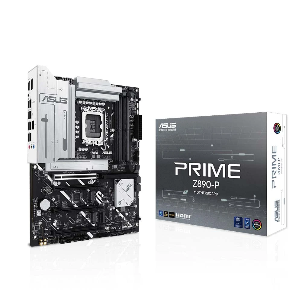 ASUS PRIME Z890-P مع Intel LGA-1851 Socket Motherboard 9MB5I50-M0AY0