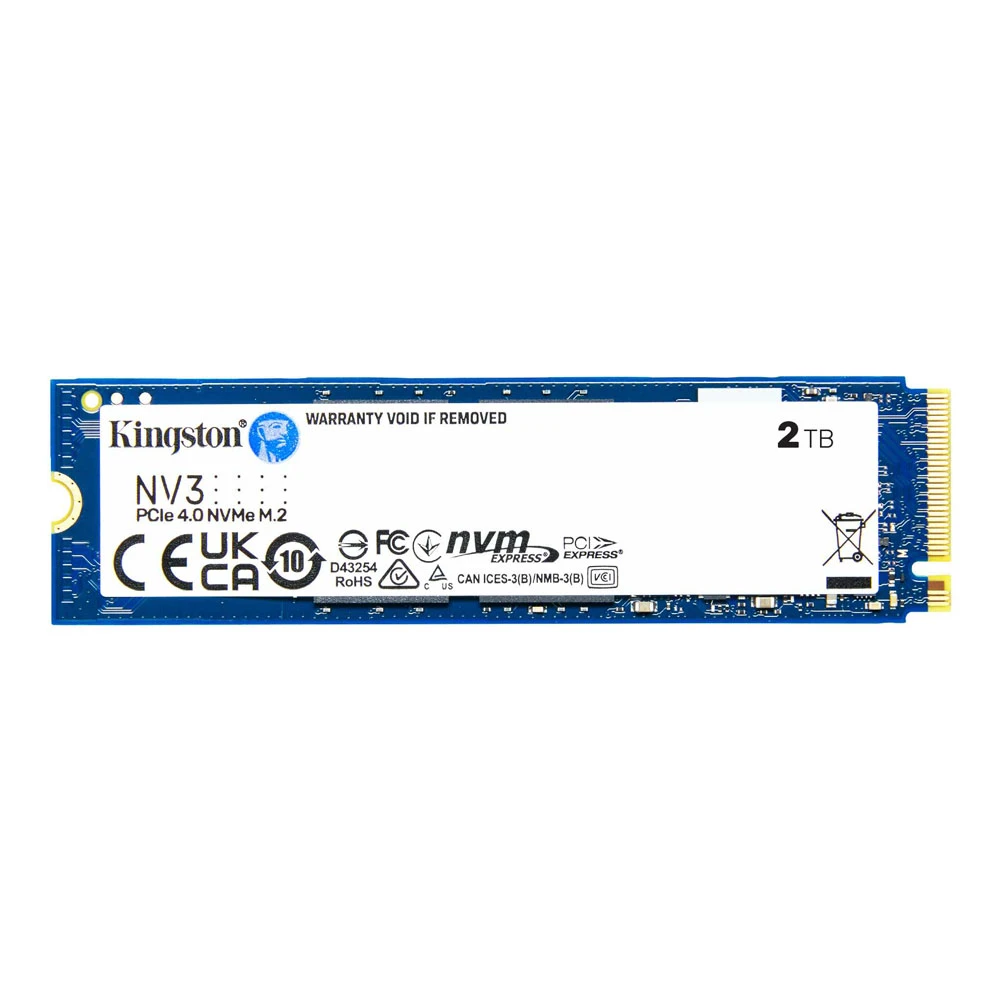 Kingston NV3 2TB PCIE 4.0 NVME SSD [SNV3S/2000G]