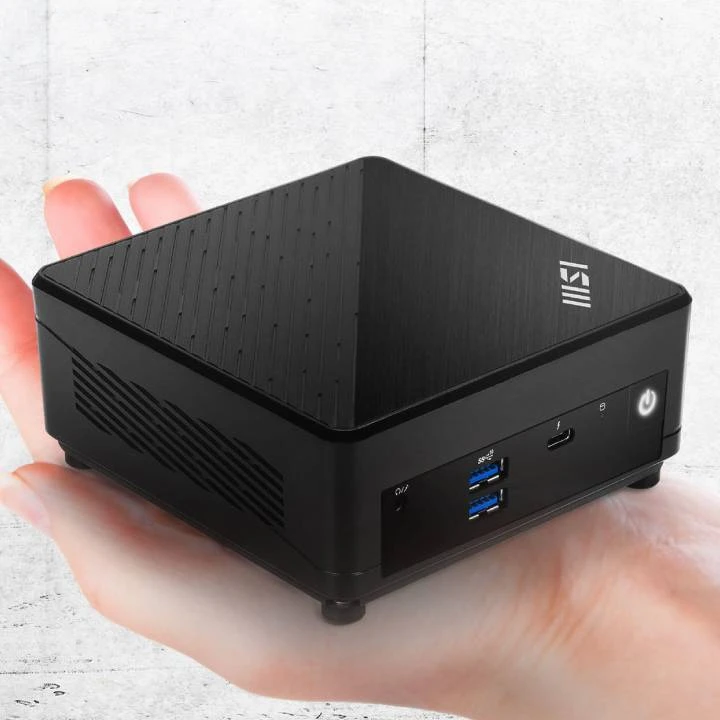 MSI Cubi 5 12M mini PC NUC (BAREBONE) – intel Core i7-1255U – up to 64GB 3200MHz RAM – supports M.2 SSD NVMe – DOS – 295BJO-B71255UXX