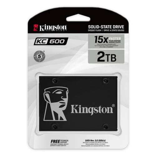 Kingston KC600 2TB SATA III Solid State Drive SSD