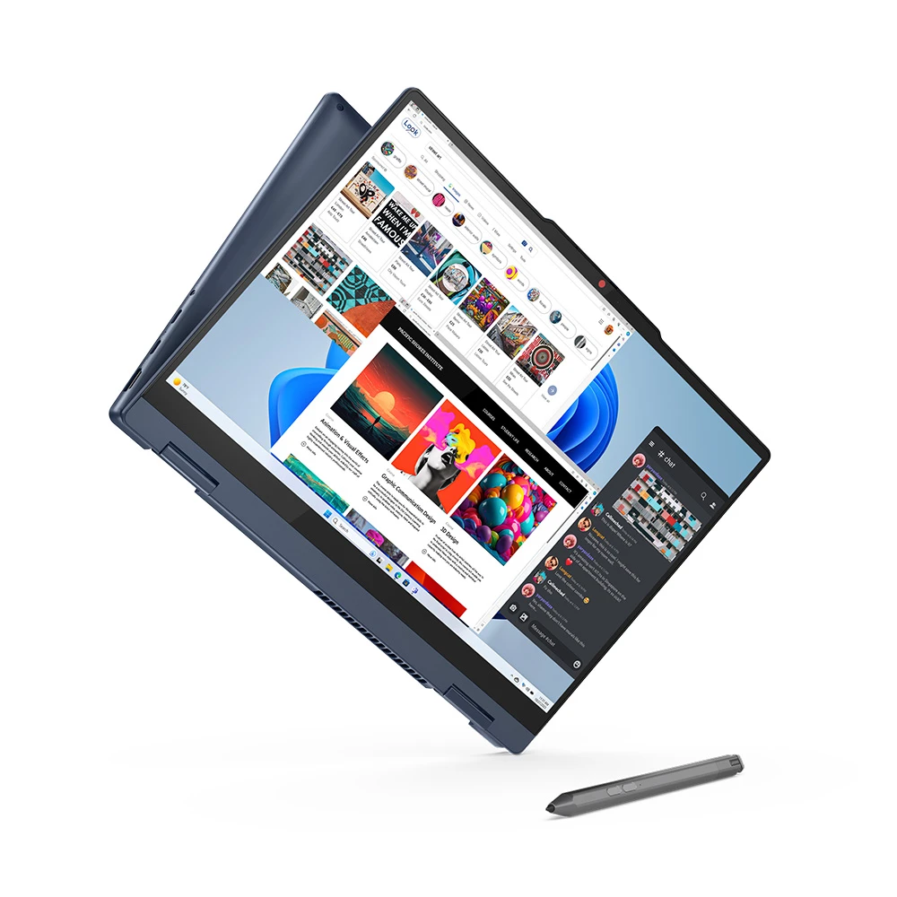 Lenovo 5 14iru9 2-in-1 laptop "Intel Core 5 120U ، 8GB DDR5 RAM ، 512GB NVME SSD Storage ، 14 ″ Inch Touch Screens ، Windows 11" 83DU0002US