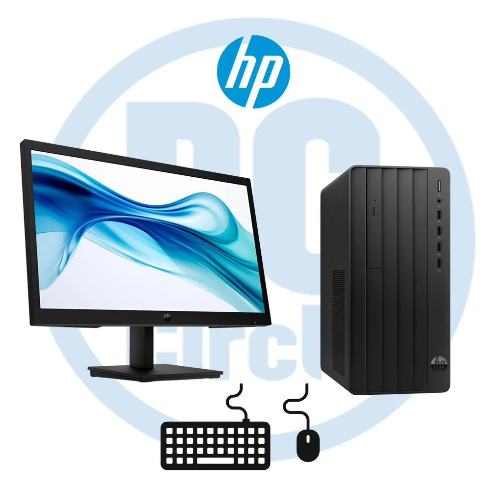 HP Pro Tower 290 G9 سطح المكتب PC I5-13500 | ذاكرة الوصول العشوائي 8 جيجابايت | 512GB SSD + HP 22 ″ FHD Monitor + Wired Keyboard and Mouse - A1JW6ES