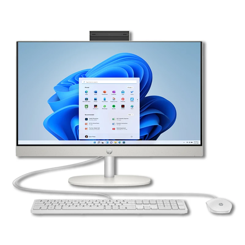 HP All-in-One 24-cr1006ne PC (Ultra 5-125U / 16GB DDR5 / 512GB NVMe SSD / Intel Graphics / 23.8″ FHD IPS Anti-glare / DOS) [ B3WU9EA ]