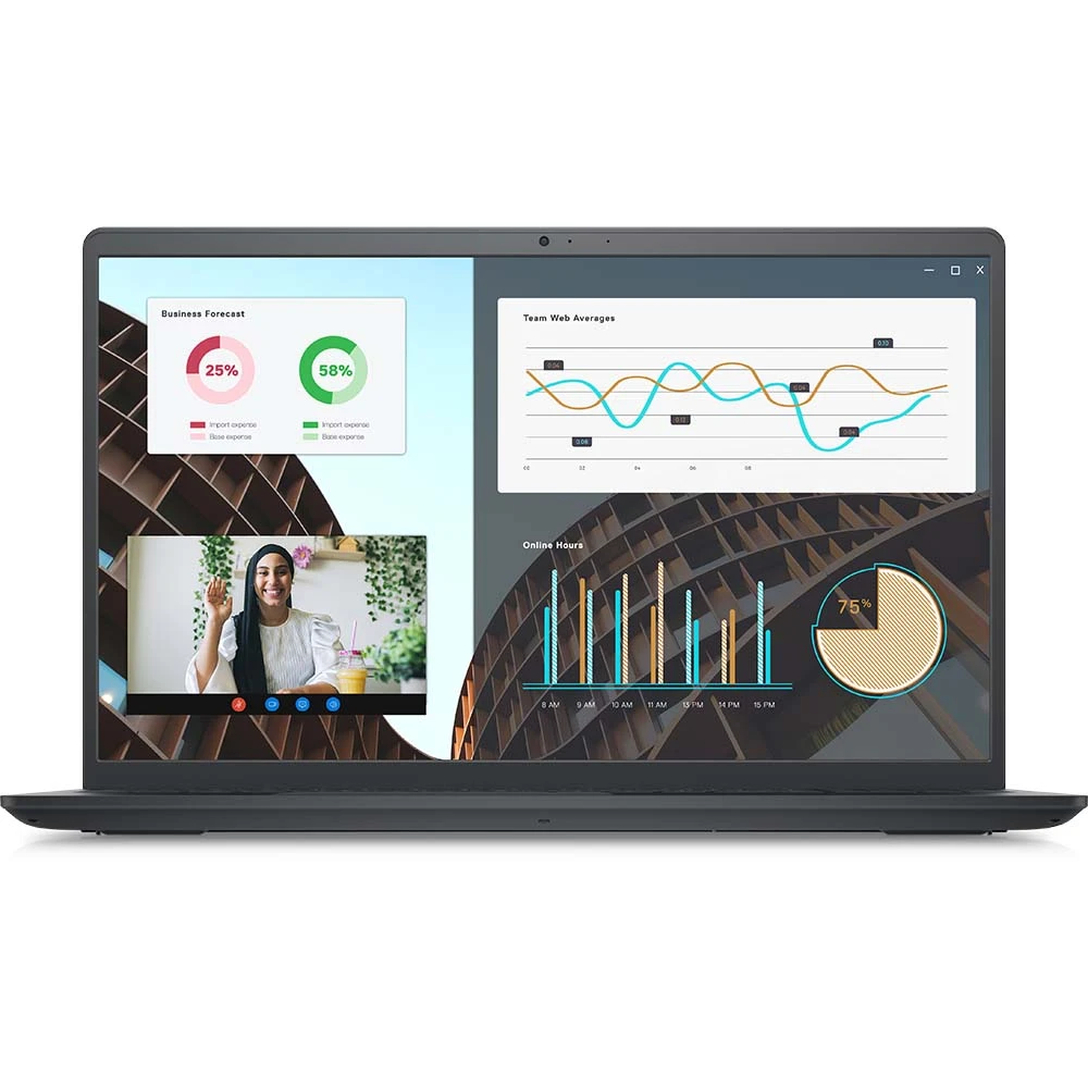 Dell Vostro 3530 Laptop "Intel Core I5-1334U ، 8GB DDR4 RAM ، 512GB NVME SSD ، 15.6 Inch FHD 120Hz ، Intel UHD ، DOS" V3530N-I5-VPN