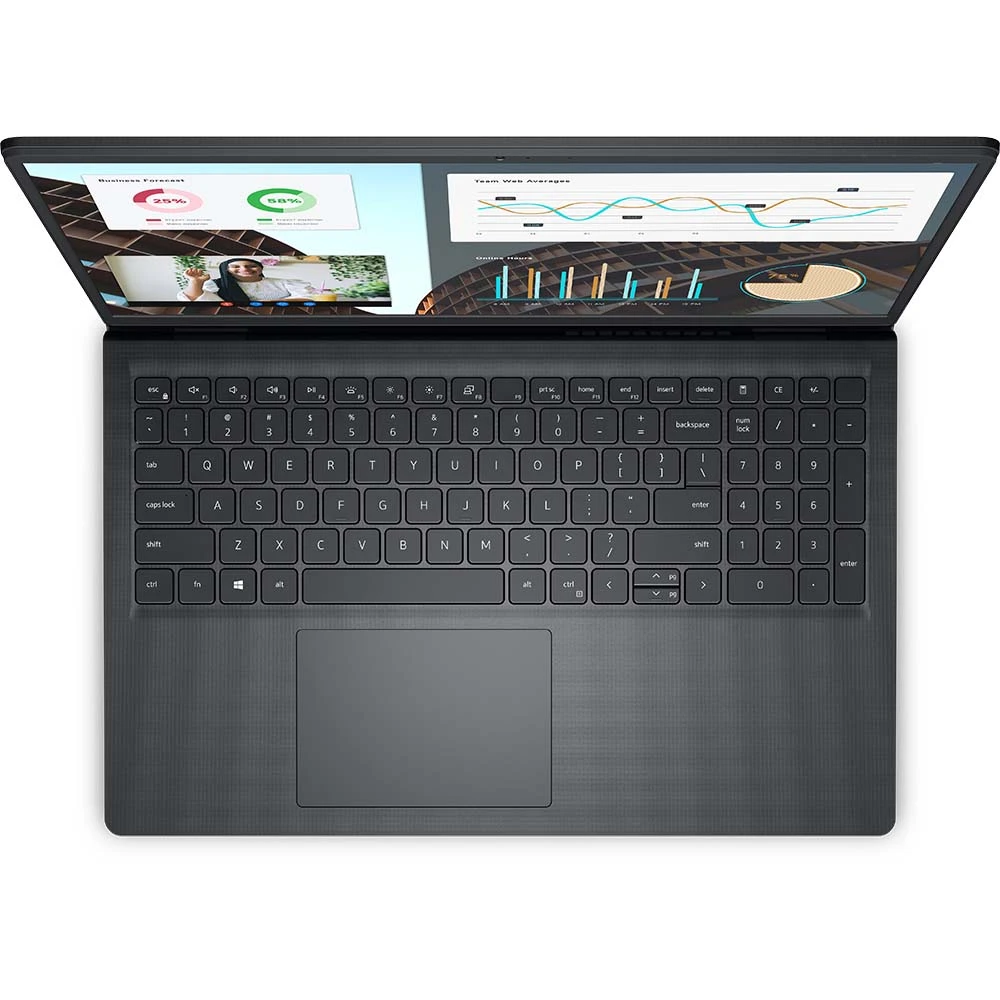 Dell Vostro 3530 Laptop "Intel Core I5-1334U ، 8GB DDR4 RAM ، 512GB NVME SSD ، 15.6 Inch FHD 120Hz ، Intel UHD ، DOS" V3530N-I5-VPN