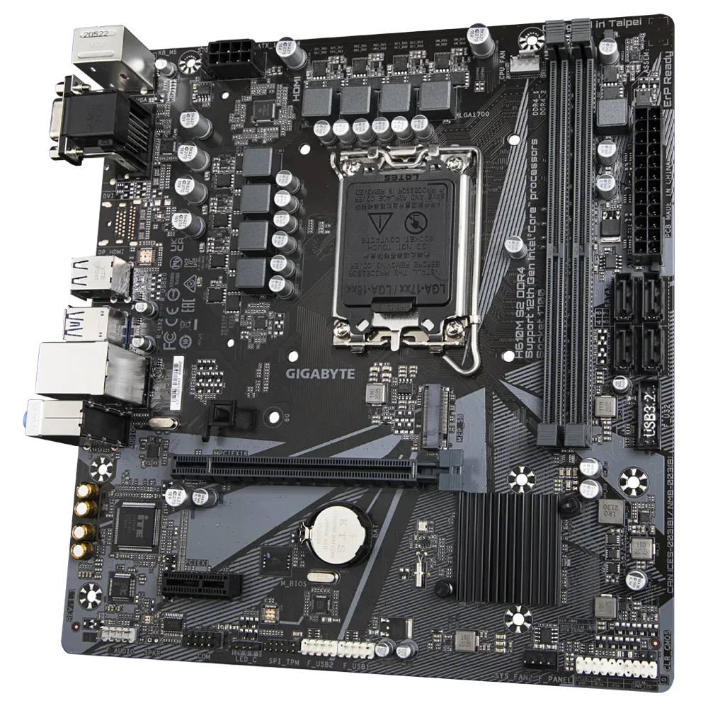 Gigabyte H610M S2 DDR4 | المقبس 1700 | Micro ATX (Rev.1.3)