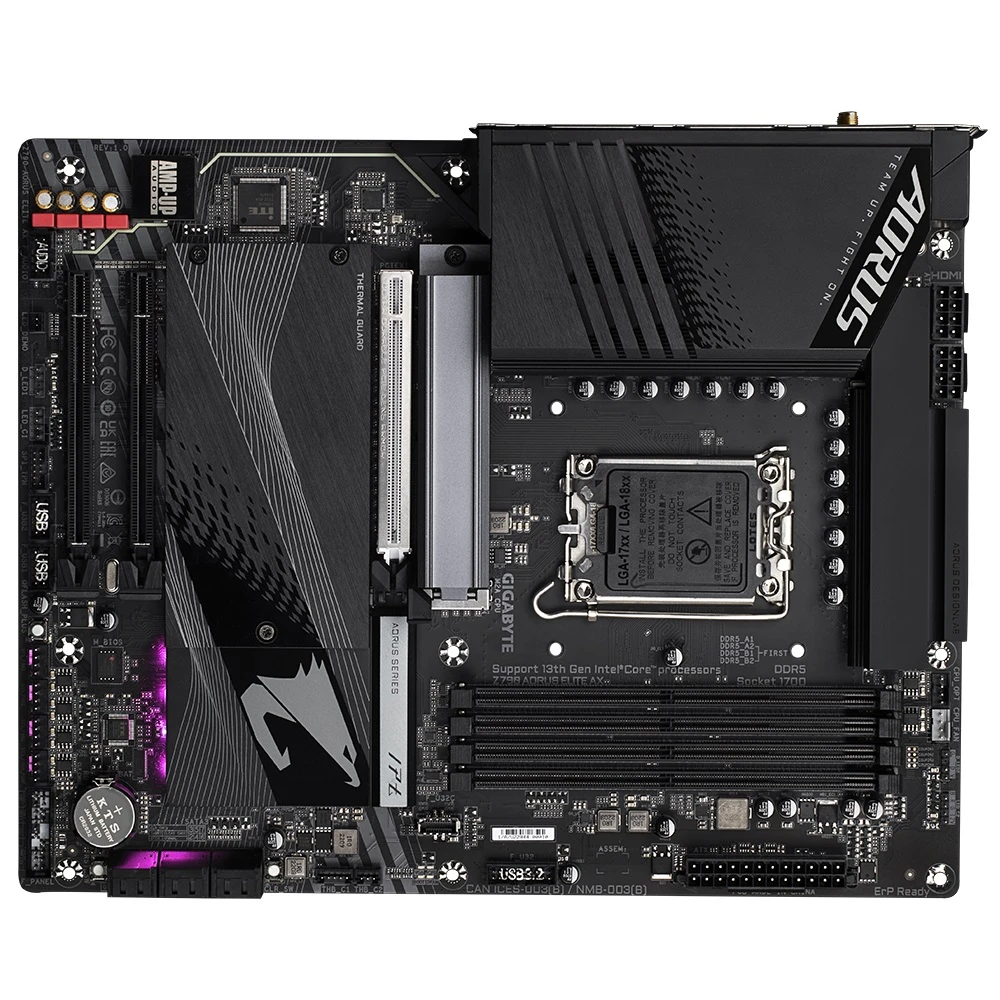 Gigabyte Motherboard Z790 Aorus Elite Ax DDR4 ، LGA 1700 لـ 13 و 12 جيلًا ، Z790-Aorus-Elite-Ax-DDR4