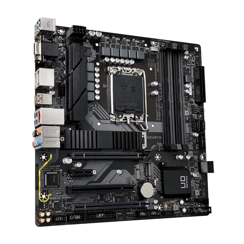Gigabyte Motherboard B760M D3H DDR4 لـ LGA 1700 Intel 13 و 12 ، B760M-D3H-DDR4