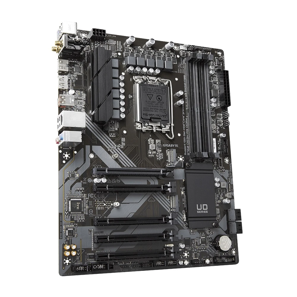 Gigabyte Motherboard B760 DS3H AX DDR4 LGA 1700 مقبس ، دعم الجيل الثالث عشر والثاني عشر ، B760-DD3H-AX-DDR4