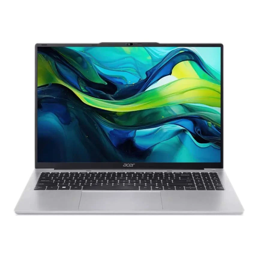 Acer Aspire Lite Lite Lite "Intel Core I3-1305U ، 8GB DDR5 ، 512GB SSD NVME ، شاشة FHD 16 بوصة ، اللون الفضي" AL16-52P-3810