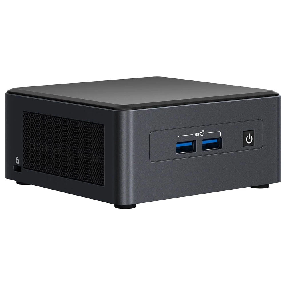 Intel® NUC 11 PRO KIT NUC11TNHI5 (I5-1135G7 / ما يصل إلى 64 جيجا بايت RAM / دعم SSD أو NVME Storage / Intel® IRIS® XE Graphics / DOS) [BNUC11TNHI50000]