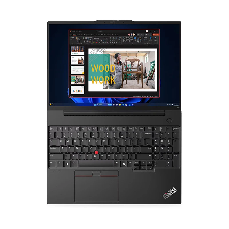 Lenovo ThinkPad E16 Gen 2 (Intel) سلسلة معالجات Ultra (Ultra 5-125U / 8GB DDR5 RAM / 512GB NVME SSD / Intel Intel Graphics / 16 ″ WUXGA IPS / DOS) [21MA000CAD]
