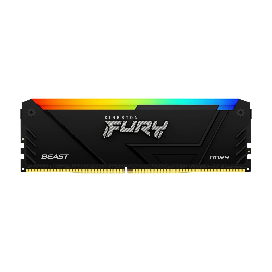 Kingston 8GB Fury Beast DDR4 3200 MT/S RGB RAM [KF432C16BB2A/8]