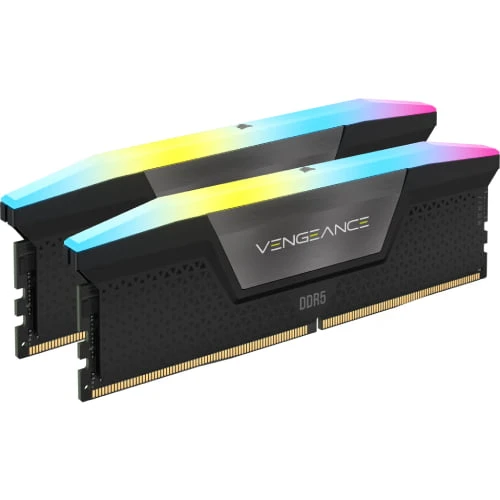 CORSAIR VENGEANCE RGB DDR5 RAM Kit – 32GB (2 x 16GB) – 7000MHz – CL34 – CMH32GX5M2X7000C34